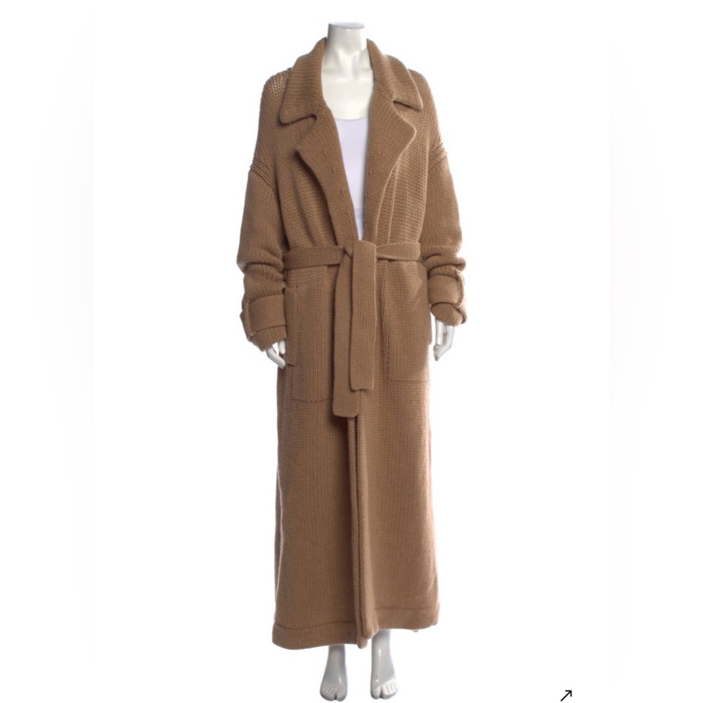 Khaite Filip Cashmere Sweater Long Coat XS S